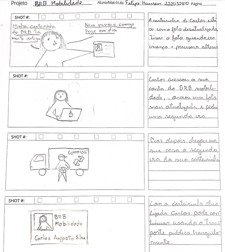 Storyboard - Alteração de foto