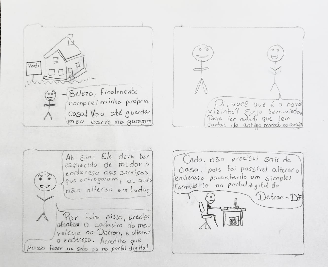 Figura 3 - Storyboard Alterar Endereço