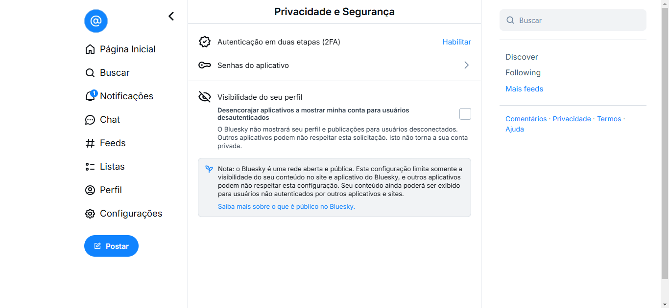 Privacidade