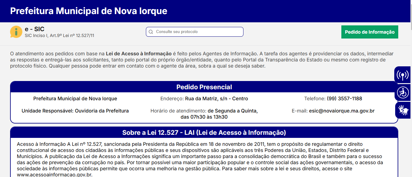 Figura 2: caixa de busca sem confirmação visual 