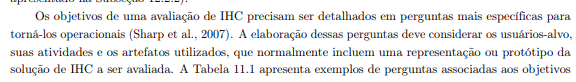 Objetivos Definidos